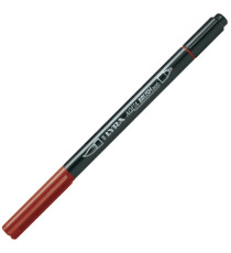 Pennarello Aqua Brush Duo - punte 2/4 mm - rosso Venezia - Lyra Pennarello Aqua Brush Duo - punte 2/4 mm - rosso Venezia - Lyra