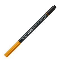 Pennarello Aqua Brush Duo - punte 2/4 mm - Terra di Siena naturale - Lyra Pennarello Aqua Brush Duo - punte 2/4 mm - Terra di Siena naturale - Lyra