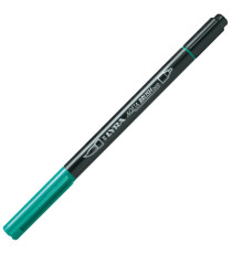 Pennarello Aqua Brush Duo - punte 2/4 mm - verde notte - Lyra Pennarello Aqua Brush Duo - punte 2/4 mm - verde notte - Lyra