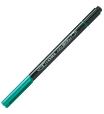 Pennarello Aqua Brush Duo - punte 2/4 mm - verde notte - Lyra Pennarello Aqua Brush Duo - punte 2/4 mm - verde notte - Lyra