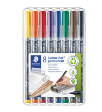 Pennarello Astucci Lumocolor Permanent 313 - punta 0,4 mm - colori assortiti - Staedtler