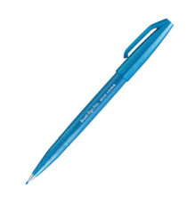 Pennarello Brush Sign Pen - azzurro - Pentel