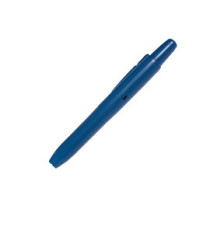 Pennarello detectabile retrattile - indelebile - punta tonda - blu Pennarello detectabile retrattile - indelebile - punta tonda - blu