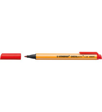 Pennarello Greenpoint  - punta 0,8mm - rosso - Stabilo Pennarello Greenpoint  - punta 0,8mm - rosso - Stabilo
