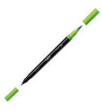 Pennarello Intensity Intense - dual tip brush - colori assortiti - Bic - conf. 6 pezzi