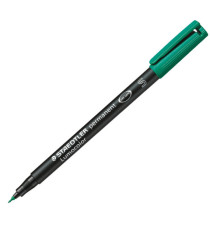 Pennarello Lumocolor Permanent 313 - punta 0,4 mm - verde - Staedtler Pennarello Lumocolor Permanent 313 - punta 0,4 mm - verde - Staedtler