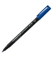 Pennarello Lumocolor Permanent 317  - punta 1,0mm - blu - Staedtler Pennarello Lumocolor Permanent 317  - punta 1,0mm - blu - Staedtler