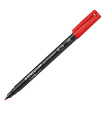 Pennarello Lumocolor Permanent 317 - punta 1,0mm - rosso - Staedtler Pennarello Lumocolor Permanent 317 - punta 1,0mm - rosso - Staedtler