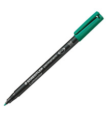 Pennarello Lumocolor Permanent 317 - punta 1,0mm - verde - Staedtler Pennarello Lumocolor Permanent 317 - punta 1,0mm - verde - Staedtler