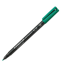 Pennarello Lumocolor Permanent 317 - punta 1,0mm - verde - Staedtler Pennarello Lumocolor Permanent 317 - punta 1,0mm - verde - Staedtler