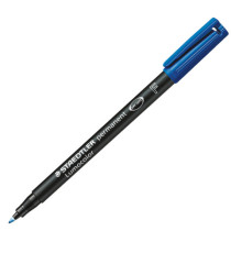 Pennarello Lumocolor Permanent 318 - punta 0,6 mm - blu - Staedtler Pennarello Lumocolor Permanent 318 - punta 0,6 mm - blu - Staedtler