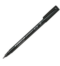 Pennarello Lumocolor Permanent 318 - punta 0,6 mm - nero - Staedtler