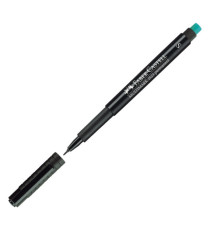 Pennarello Multimark universale permanente con gomma - punta superfine 0,4mm - nero  - Faber-Castell Pennarello Multimark universale permanente con gomma - punta superfine 0,4mm - nero  - Faber-Castell