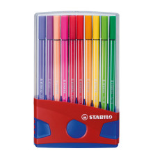 Pennarello Pen 68 - colori assortiti - Stabilo - astuccio Color Parade 20 pezzi Pennarello Pen 68 - colori assortiti - Stabilo - astuccio Color Parade 20 pezzi