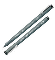 Pennarello Pigment Liner 308 - nero - 0,1 mm - Staedtler Pennarello Pigment Liner 308 - nero - 0,1 mm - Staedtler