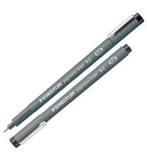 Pennarello Pigment Liner 308 - nero - 0,2 mm - Staedtler Pennarello Pigment Liner 308 - nero - 0,2 mm - Staedtler