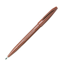 Pennarello Sign Pen S520 punta feltro - punta 2 mm - marrone - Pentel Pennarello Sign Pen S520 punta feltro - punta 2 mm - marrone - Pentel