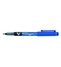 Pennarello V Signpen punta feltro - punta 2 mm - blu - Pilot Pennarello V Signpen punta feltro - punta 2 mm - blu - Pilot