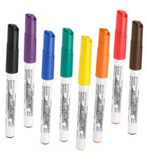 Pennarello Whiteboard Marker Velleda 1741 - punta tonda 1,4 mm - colori assortiti - Bic - astuccio 8 pezzi