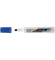 Pennarello Whiteboard Marker Velleda 1791 - punta a scalpello da 3,3mm a 4,6mm - blu - Bic