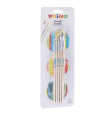 Pennelli e portapennelli - piatti - Primo - blister 5 pezzi Pennelli e portapennelli - piatti - Primo - blister 5 pezzi