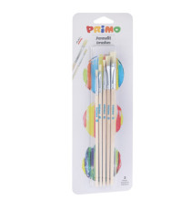 Pennelli e portapennelli - piatti - Primo - blister 5 pezzi