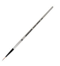 Pennello sintetico Graduate - extra fine - manico corto - n. 10/0  - Daler Rowney Pennello sintetico Graduate - extra fine - manico corto - n. 10/0  - Daler Rowney