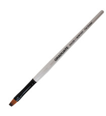 Pennello sintetico Graduate - piatto - manico corto - n. 8 - Daler Rowney Pennello sintetico Graduate - piatto - manico corto - n. 8 - Daler Rowney