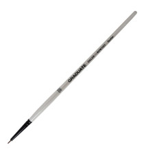 Pennello sintetico Graduate - punta extra lunga - manico corto - n.10/0 - Daler Rowney Pennello sintetico Graduate - punta extra lunga - manico corto - n.10/0 - Daler Rowney