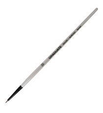 Pennello sintetico Graduate - punta extra lunga - manico corto - n.10/0 - Daler Rowney Pennello sintetico Graduate - punta extra lunga - manico corto - n.10/0 - Daler Rowney