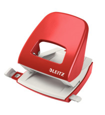 Perforatore 5008 - passo 8 cm - max 30 fogli - 2 fori - rosso - Leitz Perforatore 5008 - passo 8 cm - max 30 fogli - 2 fori - rosso - Leitz