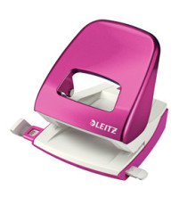 Perforatore 5008 New NeXXt WOW - passo 8 cm - max 30 fogli - 2 fori - fucsia metallizzato - Leitz Perforatore 5008 New NeXXt WOW - passo 8 cm - max 30 fogli - 2 fori - fucsia metallizzato - Leitz