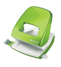 Perforatore 5008 New NeXXt WOW - passo 8 cm - max 30 fogli - 2 fori - verde lime - Leitz Perforatore 5008 New NeXXt WOW - passo 8 cm - max 30 fogli - 2 fori - verde lime - Leitz