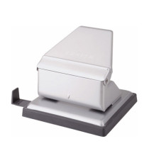 Perforatore 788 - con guida in ABS - max 15 fogli - 2 fori - passo 8 cm - alluminio - Zenith