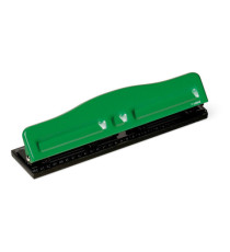 Perforatore 840 - max 8 fogli - 4 fori regolabili - passo 6/8 cm - verde - Lebez Perforatore 840 - max 8 fogli - 4 fori regolabili - passo 6/8 cm - verde - Lebez
