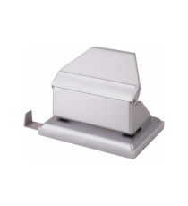 Perforatore 888 - max 10 fogli - 2 fori - passo 8 cm - alluminio - Zenith