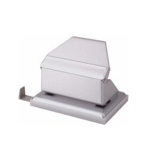 Perforatore 888 - max 10 fogli - 2 fori - passo 8 cm - alluminio - Zenith