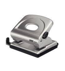 Perforatore FMC25+ - max 30 fogli - 2 fori - passo 8 cm - argento - Rapid Perforatore FMC25+ - max 30 fogli - 2 fori - passo 8 cm - argento - Rapid