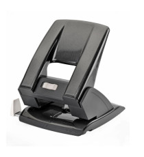 Perforatore Kangaro - 2 fori - max 40 fogli - nero - Iternet