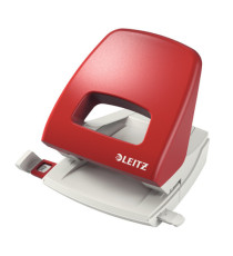 Perforatore Metal Rim 5005 - passo 8 cm - max 25 fogli - 2 fori - rosso - Leitz Perforatore Metal Rim 5005 - passo 8 cm - max 25 fogli - 2 fori - rosso - Leitz