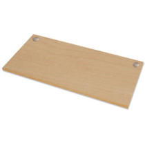 Piano di lavoro per scrivania Cambio - 160 x 80 x 2,5 cm - acero - Fellowes Piano di lavoro per scrivania Cambio - 160 x 80 x 2,5 cm - acero - Fellowes