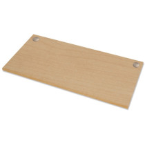 Piano di lavoro per scrivania Cambio - 160 x 80 x 2,5 cm - acero - Fellowes Piano di lavoro per scrivania Cambio - 160 x 80 x 2,5 cm - acero - Fellowes