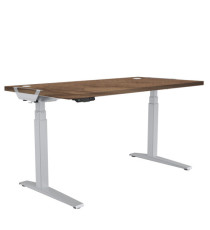 Piano di lavoro per scrivania Cambio - 180 x 80 x 2,5 cm - noce - Fellowes Piano di lavoro per scrivania Cambio - 180 x 80 x 2,5 cm - noce - Fellowes