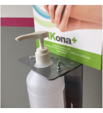 Piantana da terra - con supporto - per dispenser regolabile - 140 cm - CWR Piantana da terra - con supporto - per dispenser regolabile - 140 cm - CWR