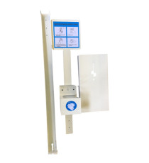 Piantana da terra porta dispenser da 500ml - max Ø 80mm - Metalplus Piantana da terra porta dispenser da 500ml - max Ø 80mm - Metalplus