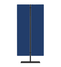 Piantana Moody - a 2 pannelli - H 160 cm - blu