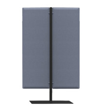 Piantana Moody - a 2 pannelli - H 160 cm - grigio Piantana Moody - a 2 pannelli - H 160 cm - grigio