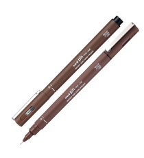 Pin fineliner - punta 0.1 mm - seppia - Uni Mitsubishi
