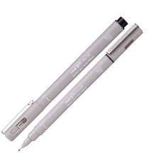 Pin fineliner - punta 0.5 mm - grigio chiaro - Uni Mitsubishi Pin fineliner - punta 0.5 mm - grigio chiaro - Uni Mitsubishi