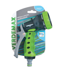 Pistola a doccia - 7 getti - plastica - Verdemax Pistola a doccia - 7 getti - plastica - Verdemax